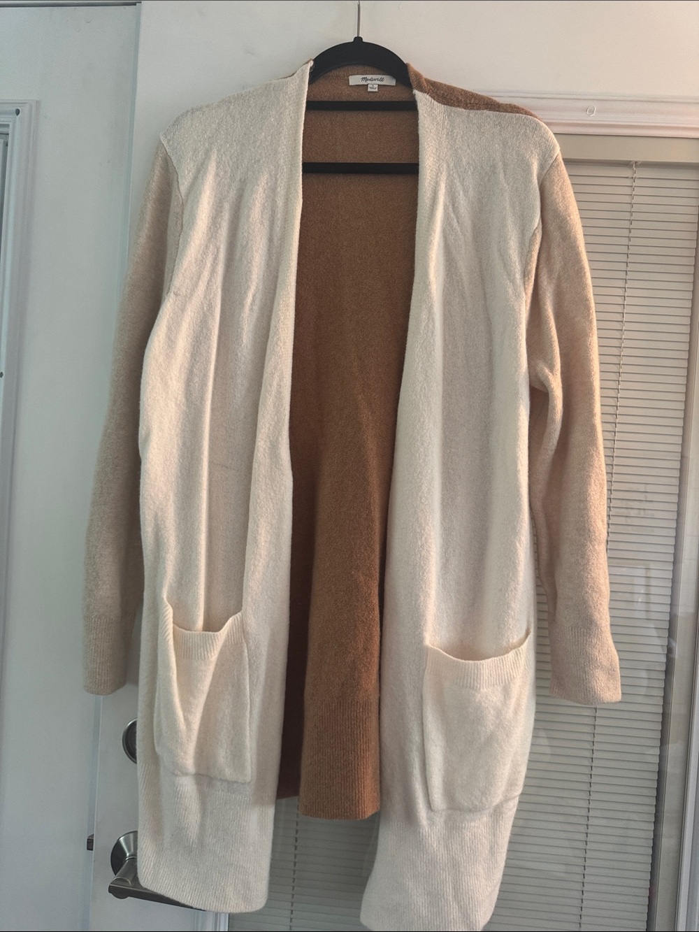 Madewell color block sweater